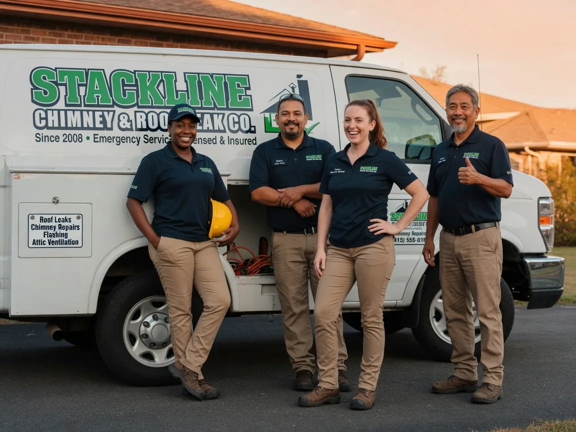 Chimney flashing repair company in Isleton, CA